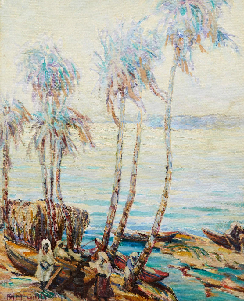 Resting on the Shore (Trinidad) by Florence Helena McGillivray