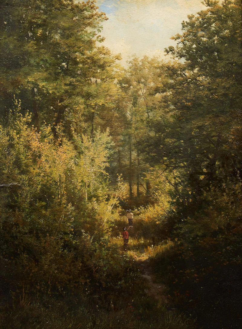 Exploring the Bridle Path, Mount Royal, Montreal  by Aaron Allan Edson