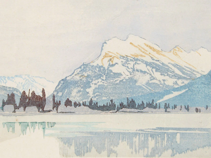 Rundle, Winter by Walter Joseph Phillips