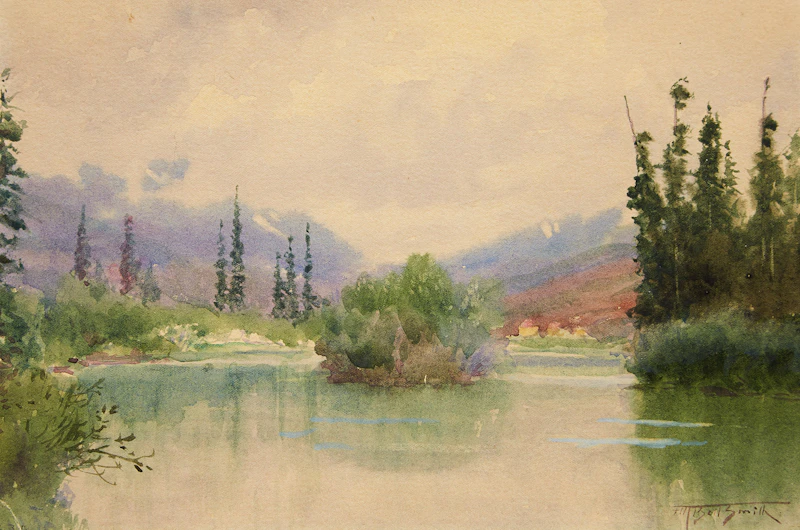 Western Landscape by Frederic Marlett Bell-Smith