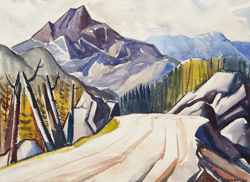 Rocky Mountain Road by Henry George Glyde