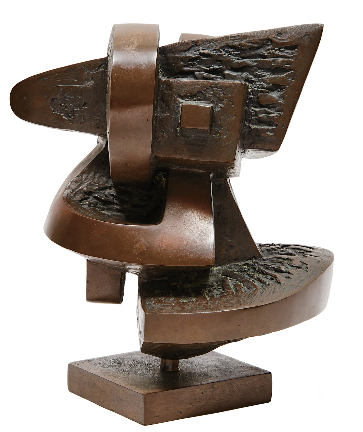 Sorel Etrog, Study for Hasidic Head, bronze, 1959