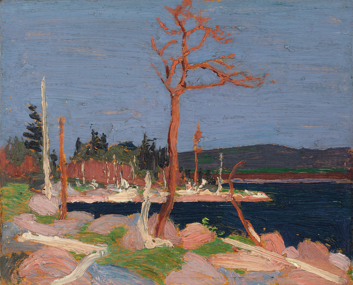 Tom Thomson, Nocturne, oil on panel, 1916