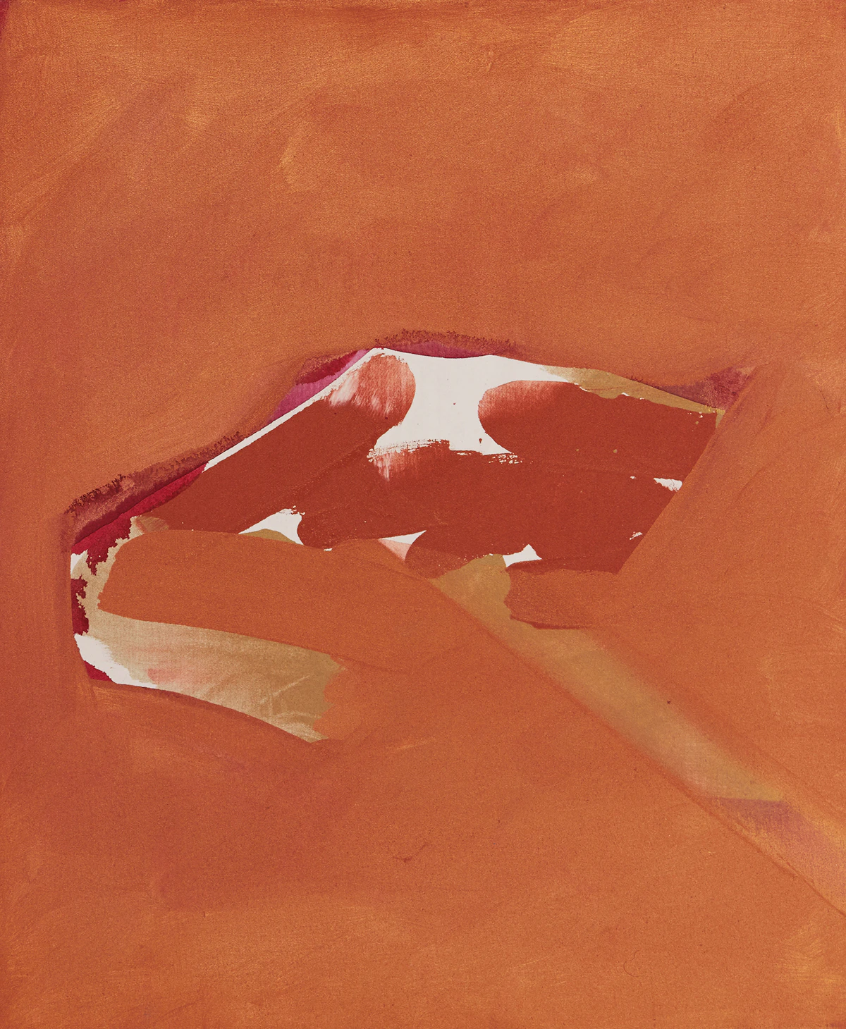 Stefano Peroli, Dita, acrylic on canvas