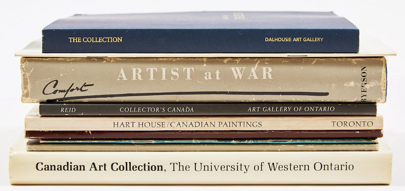 Books and Reference, Sixteen Publications on Canadian Art and the Canadian Art Collections of Public Institutions and Private Collectors, 16 books