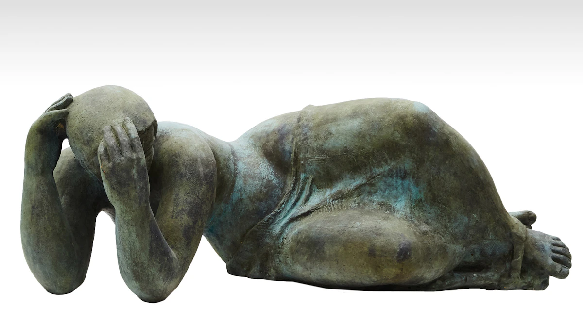 Antoniucci Volti, Reverie, patinated bronze