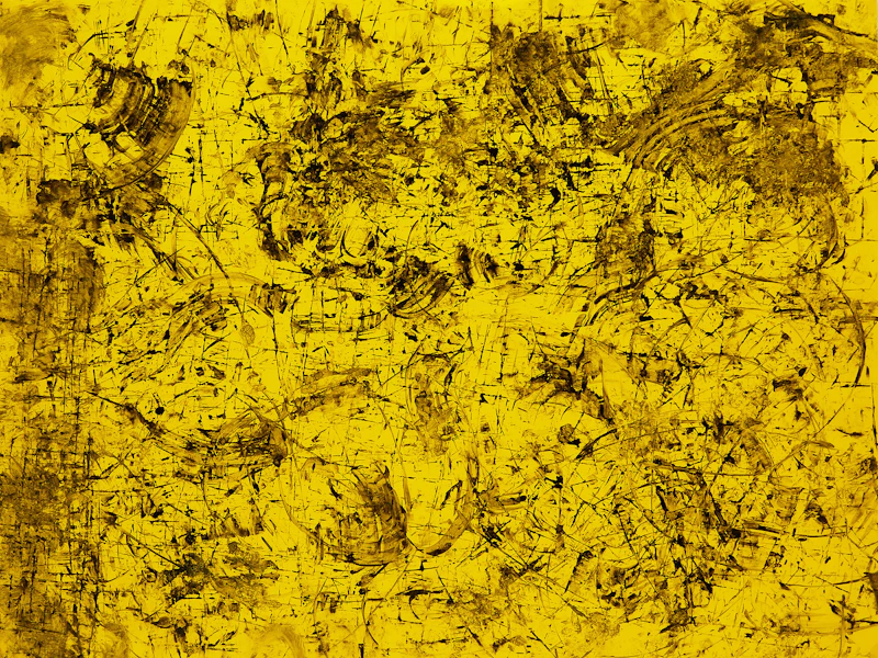 Untitled (Abstract in black) by William Seward Burroughs