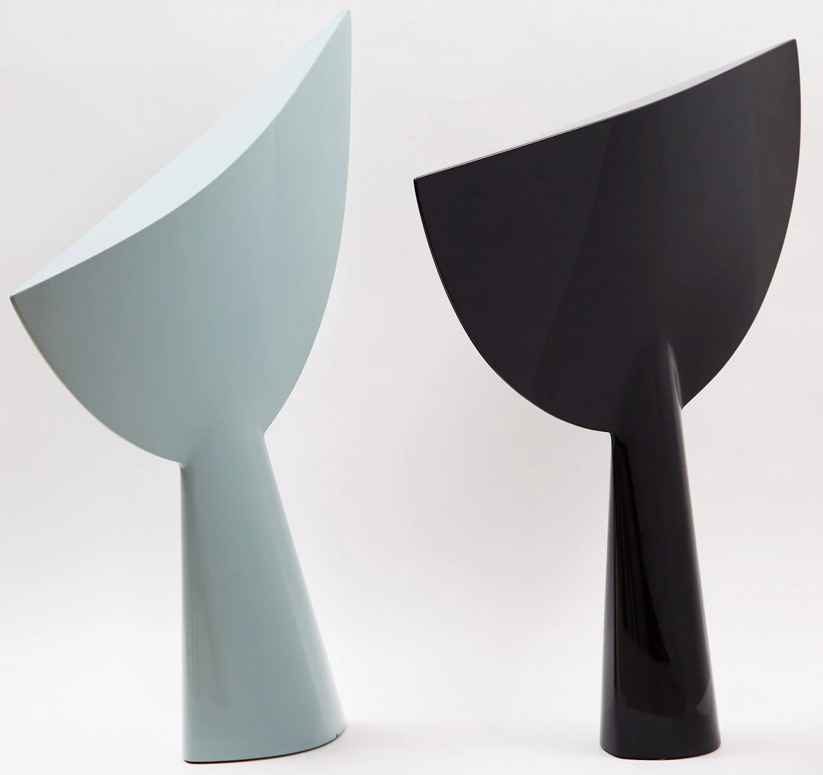 Vincenzo Amato, Two Abstract Sculptures, painted steel