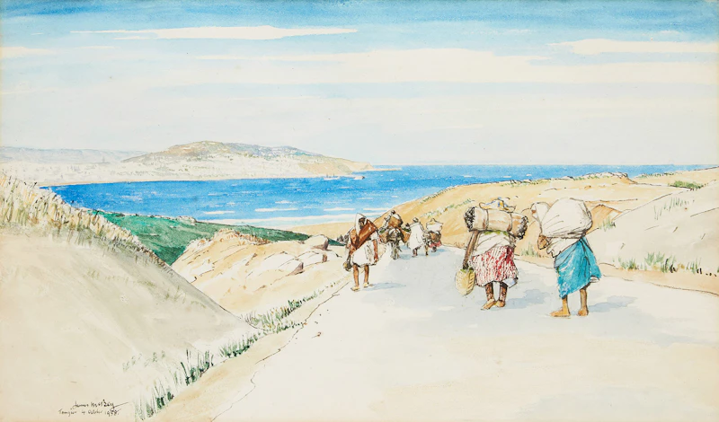 Tangier from the Riff (sic) by James McBey