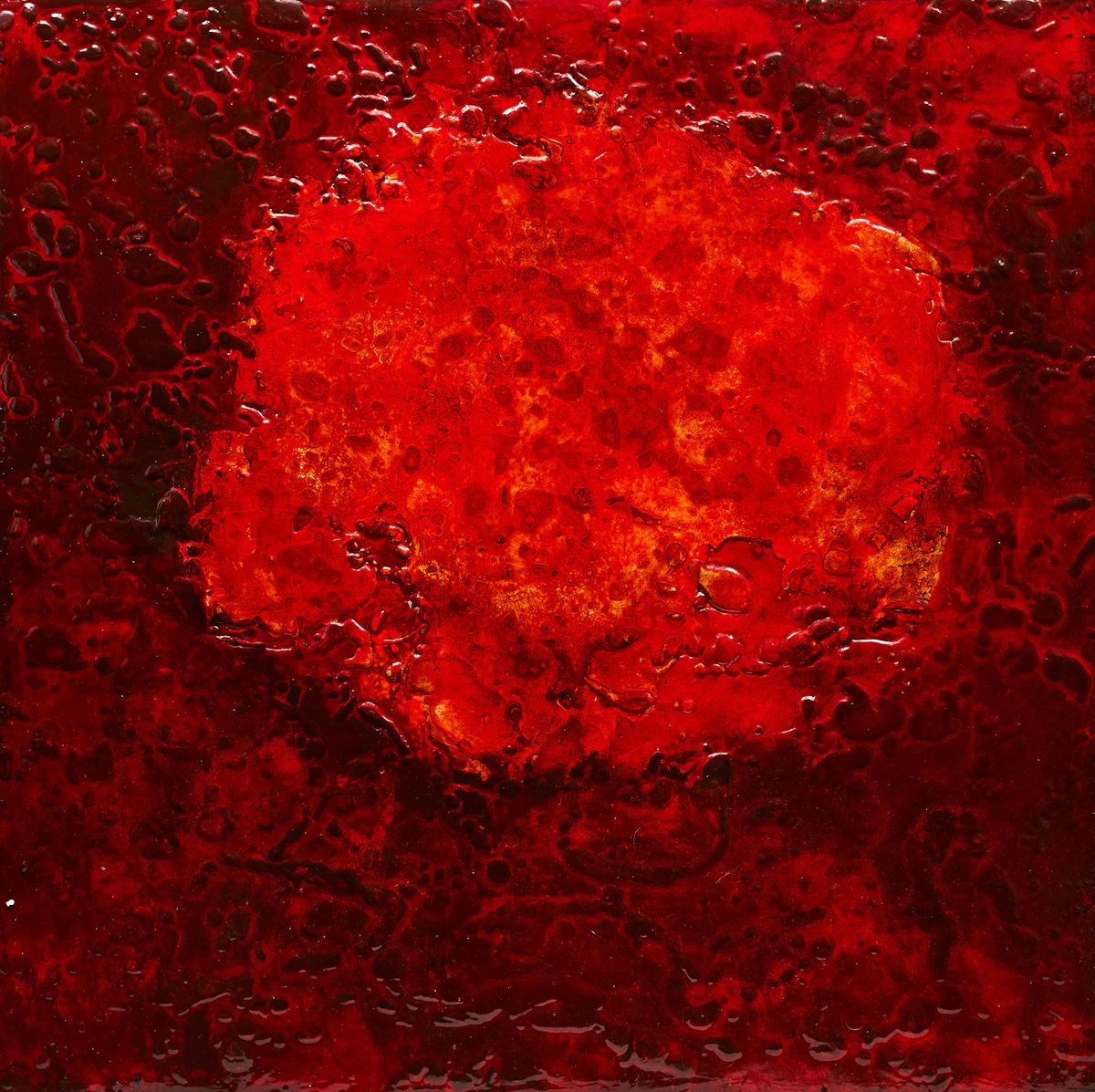 William Griffiths, Untitled, mixed media on panel