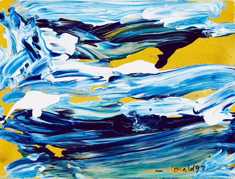 William Ronald, Esther Williams , acrylic on canvas
