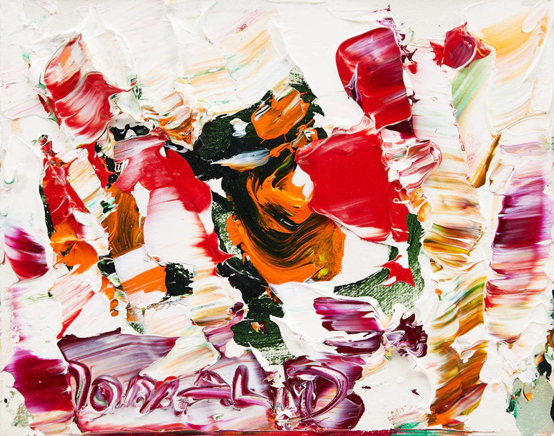 William Ronald, Untitled Abstraction, oil on canvas