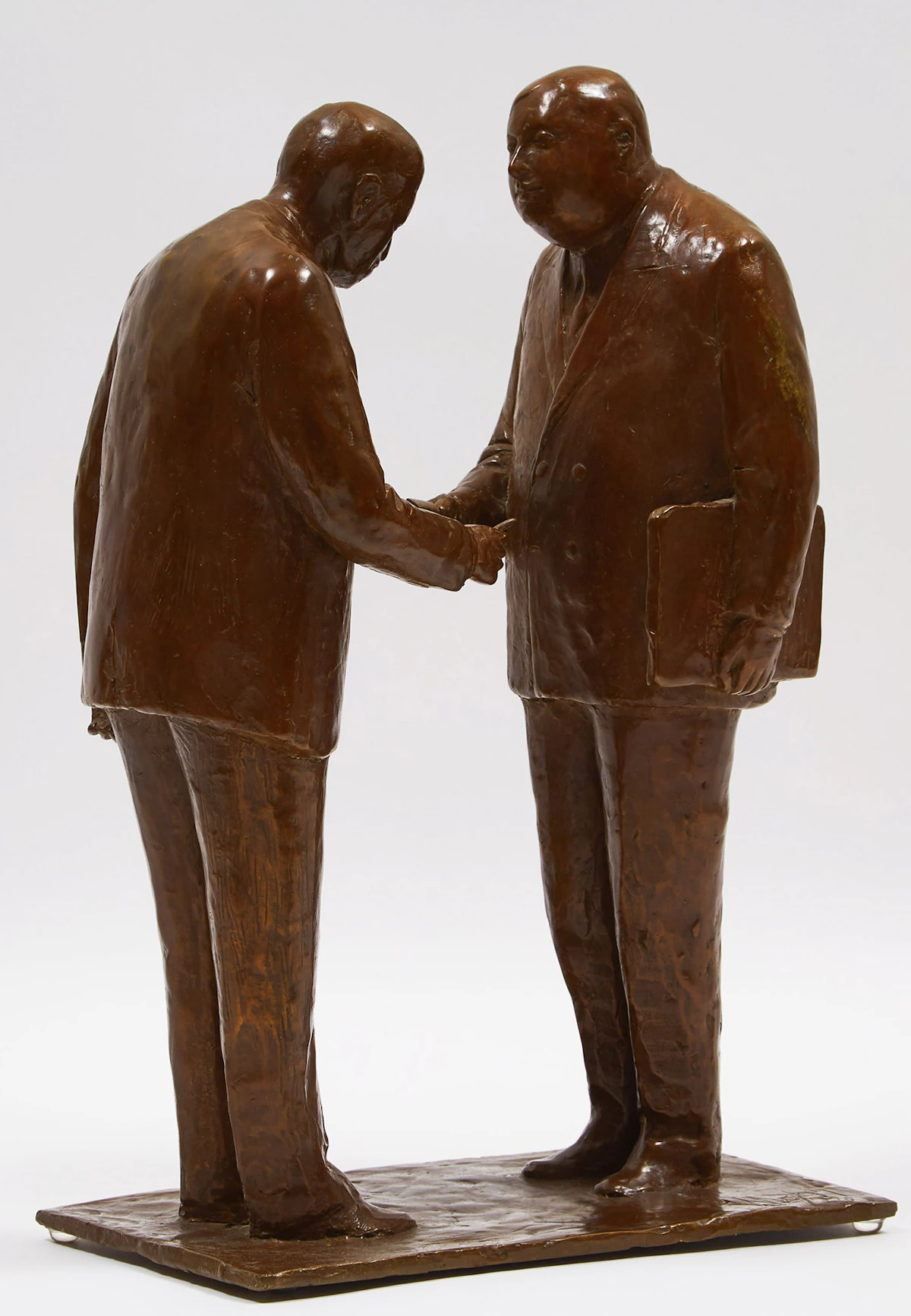 William Hodd McElcheran, Foreign Exchange, bronze, 1991