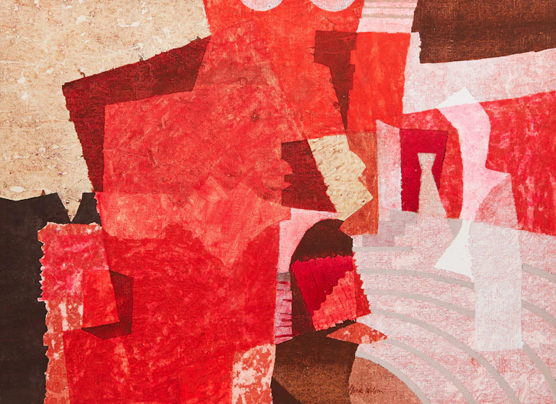 Ronald York Wilson, Taormina Reviewed, acrylic on canvas