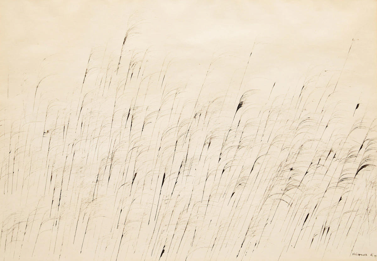 Kazuo Nakamura, Untitled, ink drawing, 1957