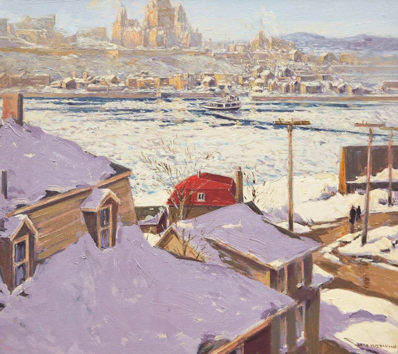 View of Château Frontenac, Quebec by Arto Yuzbasiyan