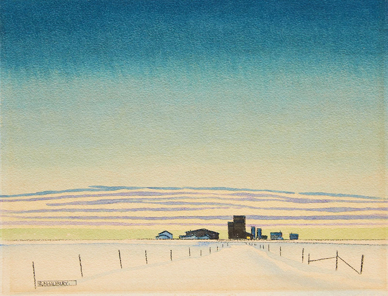 Prairie Landscape by Robert N. Hurley