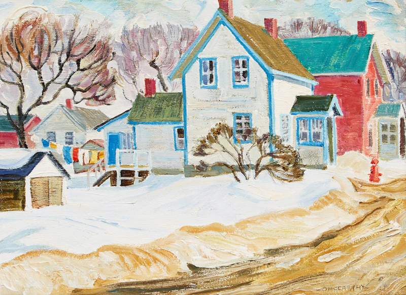 Next Door Neighbour, Almonte by Doris Jean McCarthy