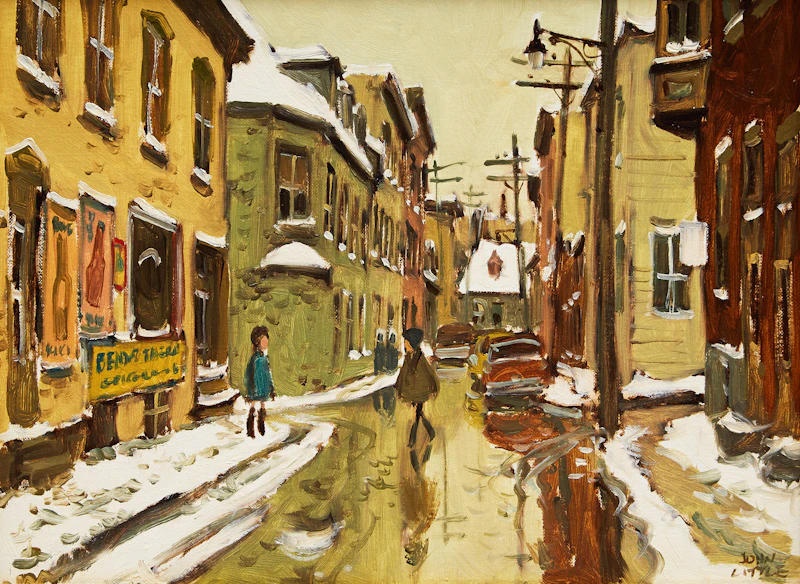 Rue Latourelle, Quebec by John Little