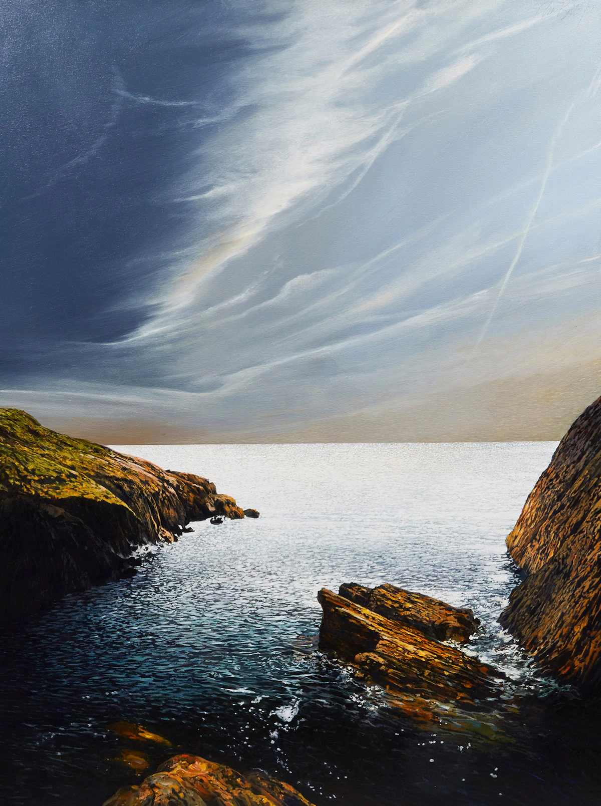 Ronald William Bolt, Sky Dance, oil on canvas, 2001/2002