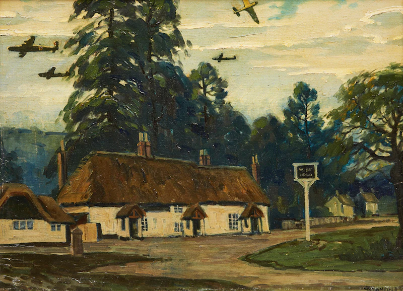 John Barley Corn Inn by Adolphus George Broomfield
