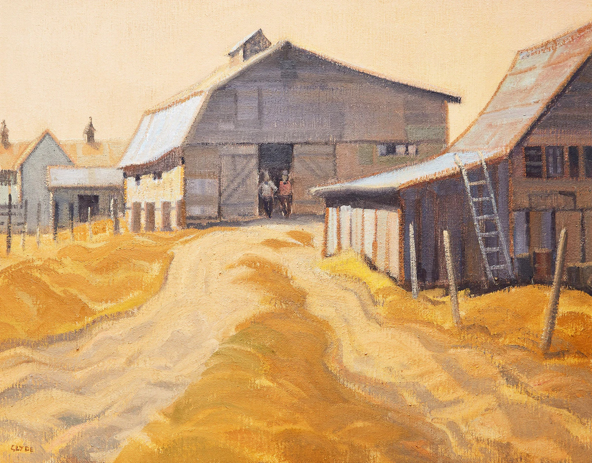 Henry George Glyde, Summer Morning, Alberta, oil on canvas
