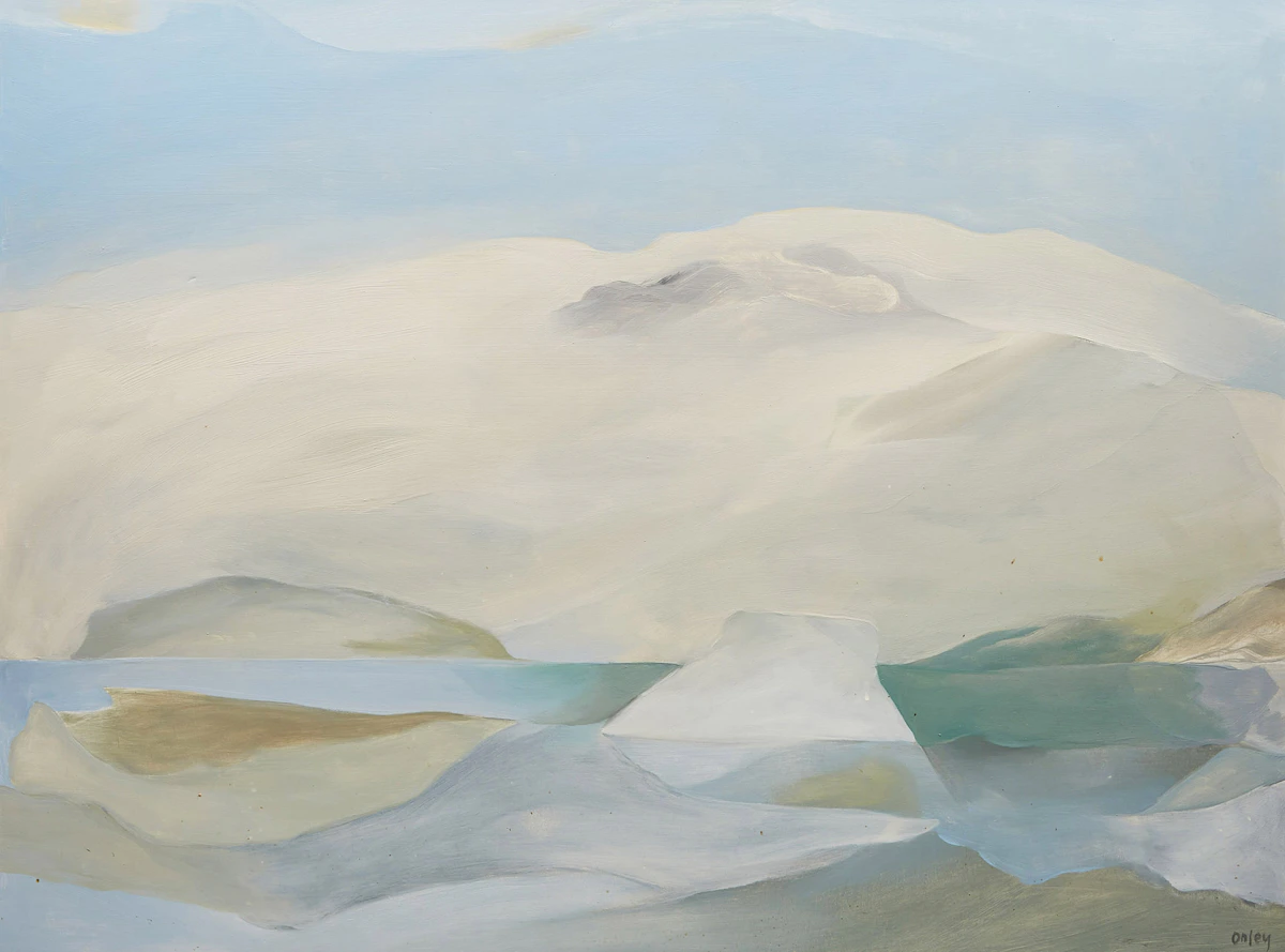 Toni Onley, Iceberg, Lancaster Sound, oil on board, 1975