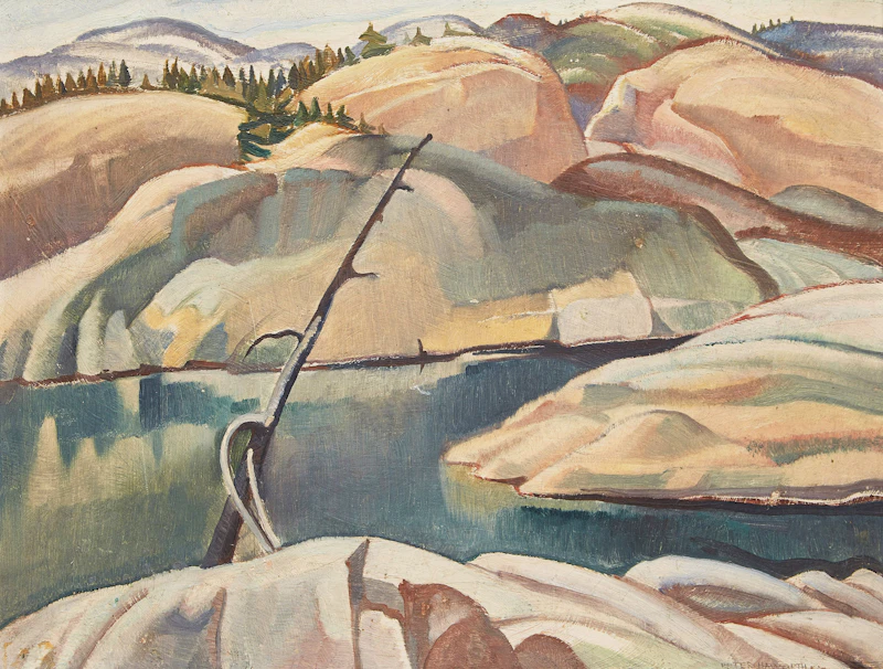Cloche Range, White Fish Falls by Peter Haworth