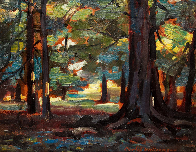 Summer Landscape by Curtis Albert Williamson