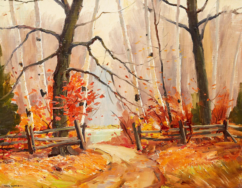 Autumn by the River by Thomas Keith Roberts