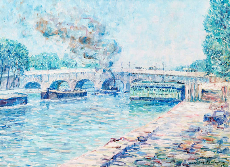 Le Pont Neuf, Paris by Caroline Helena Armington