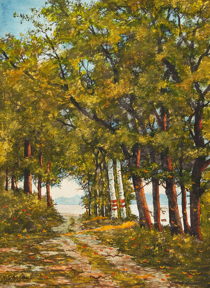 Summer Landscape by W.T. Wood