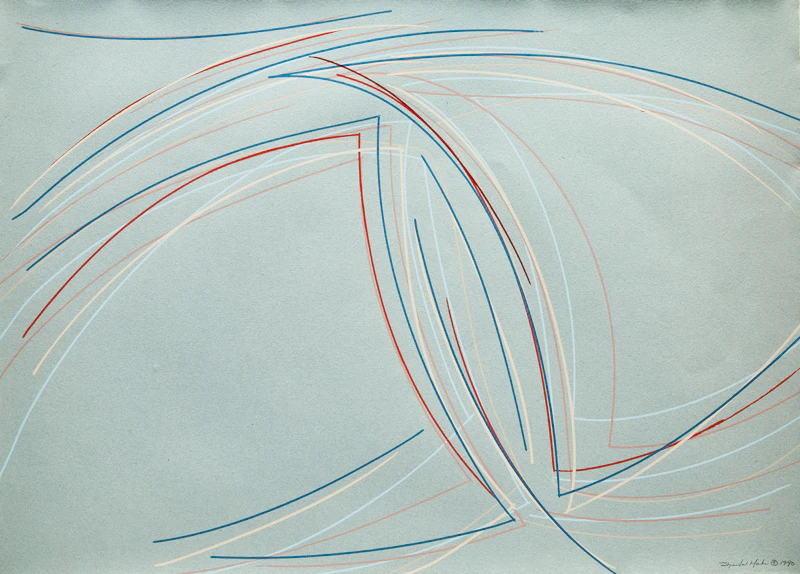 Into the Circle; Untitled Abstraction  by Sheila Maki