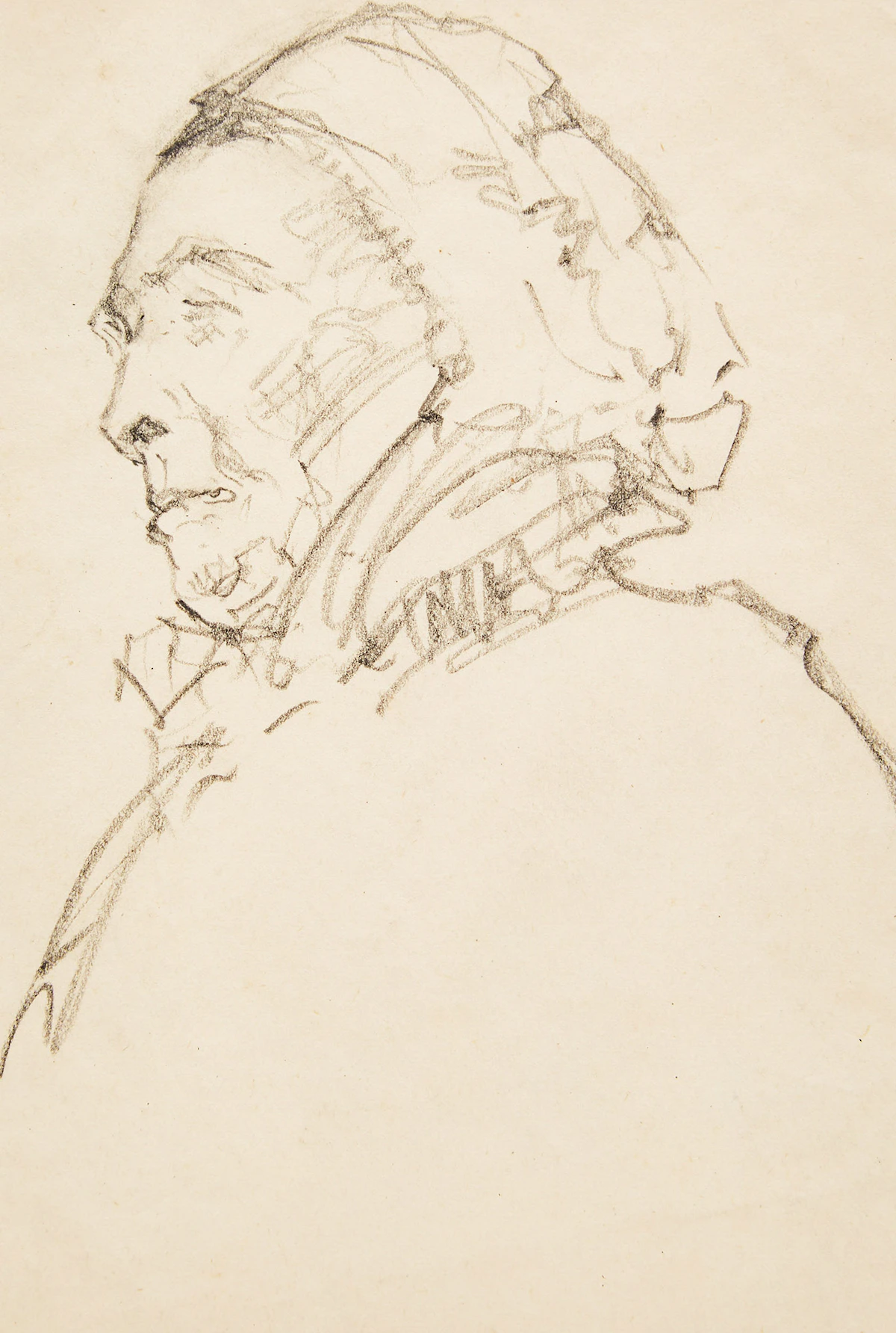 Manly Edward MacDonald, Woman; Seated Woman, two pencil sketches