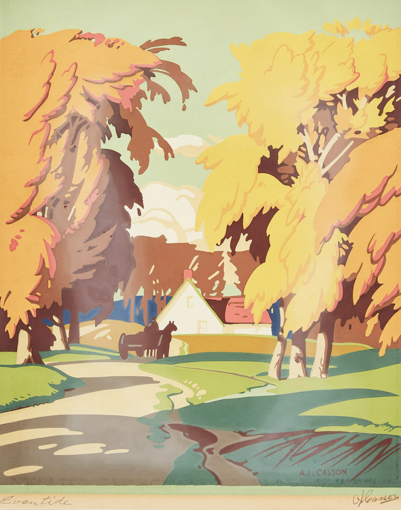Eventide by Alfred Joseph Casson