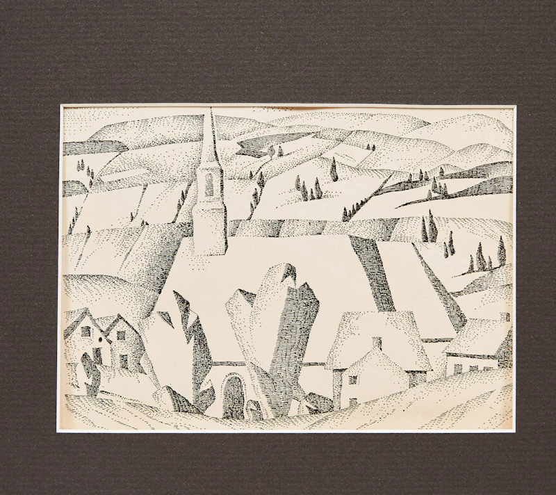 Six Christmas Cards  by Bertram Richard Brooker