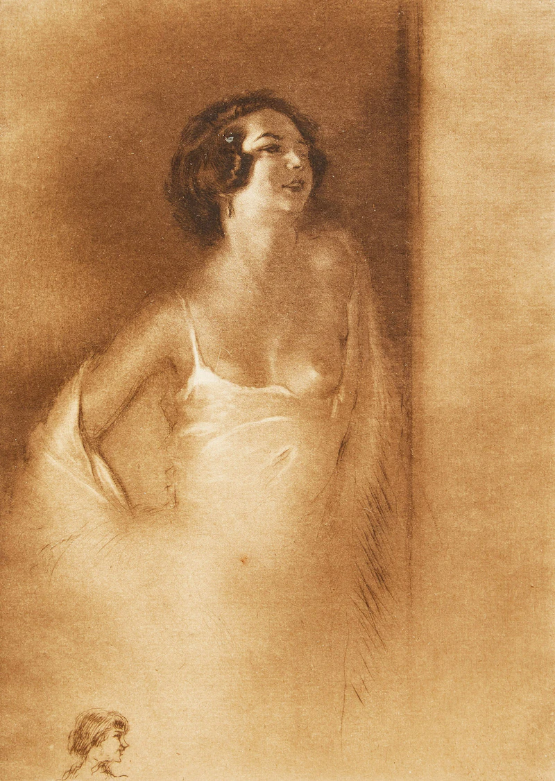 Mitsou en chemise; Mitsou s’habille; Mitsou allangee Nue de des by John Mallord William Turner