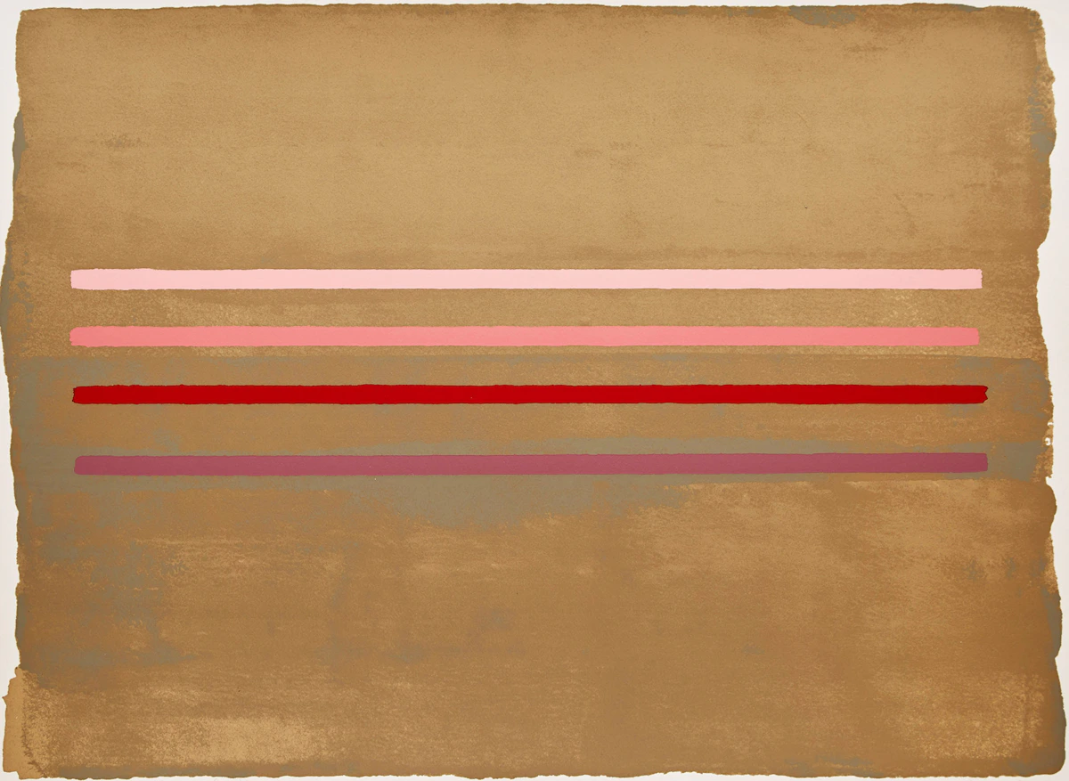 William Perehudoff, La Plonge #10, colour lithograph