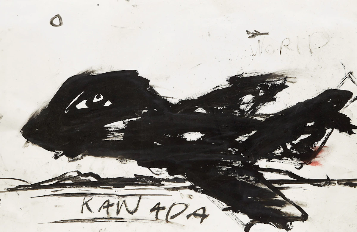 John Scott, Kanada, ink on paper
