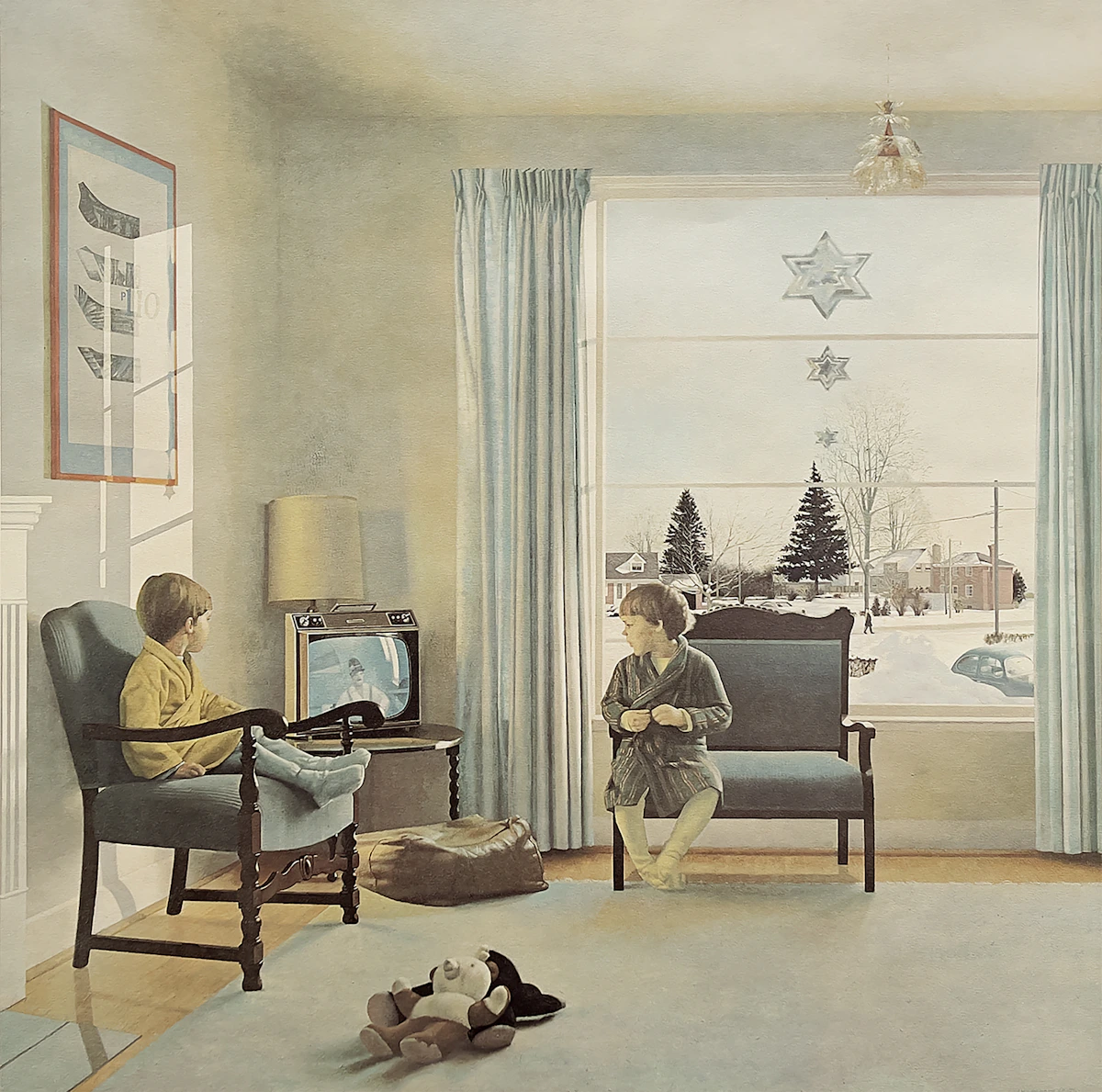 Jack Chambers, Sunday Morning No. 2, colour photolithograph, 1973