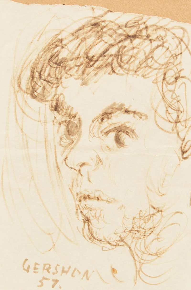 Portrait of Meg by Gershon Iskowitz