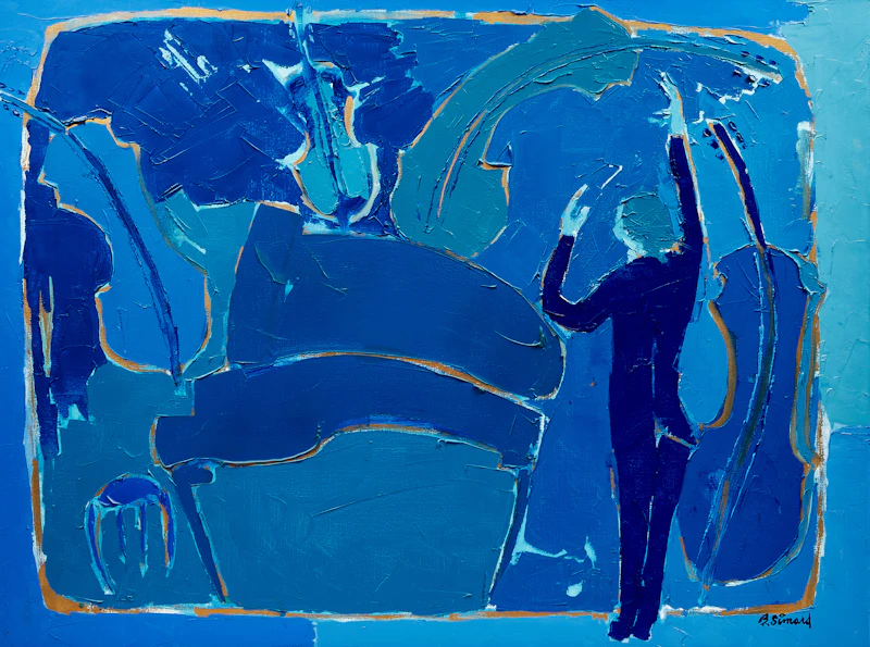 Les musiciens by Benôit Simard