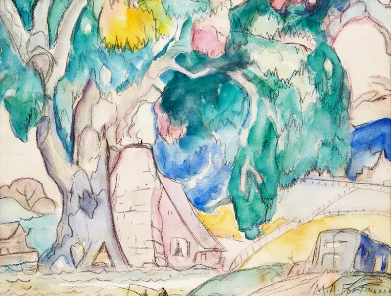 Paysage by Marc-Aurèle Fortin