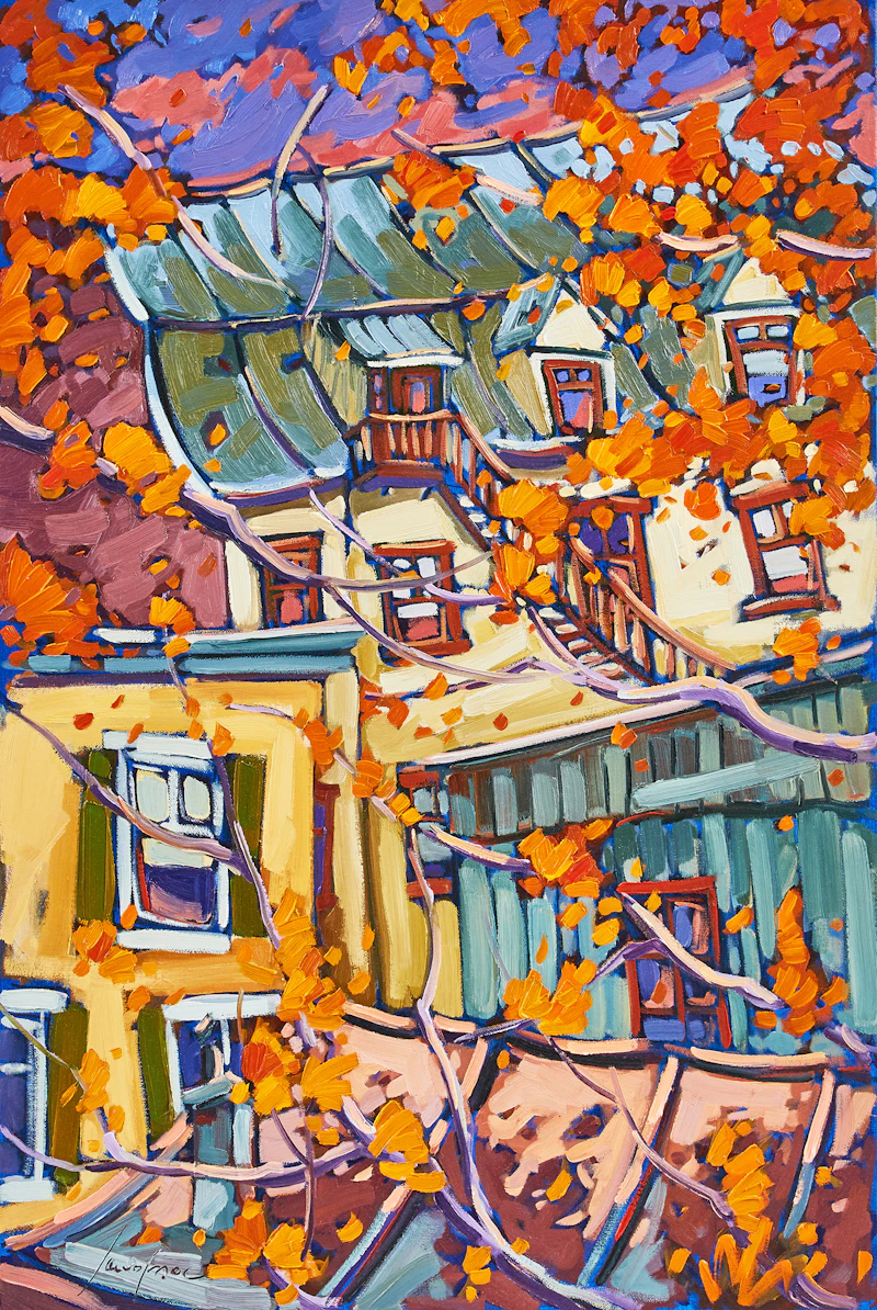 Voisinage; Fleuriste de Quartier by Robert Savignac