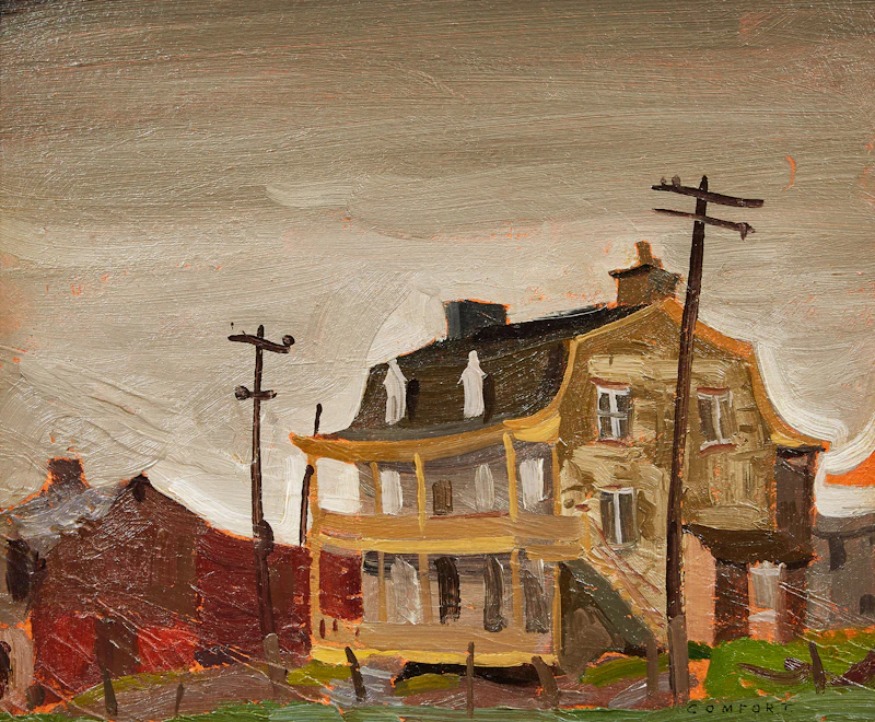 House at Gifford, P.Q. by Charles Fraser Comfort