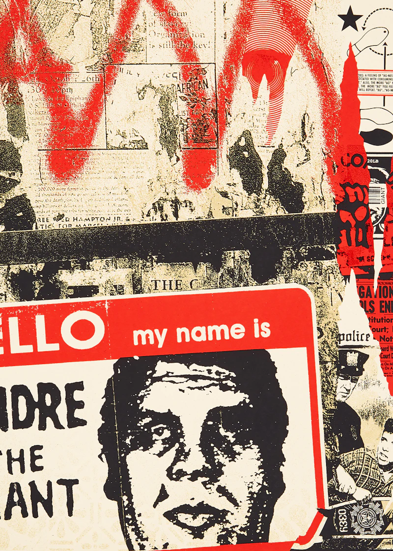 Hello My Name Is by Shepard Fairey