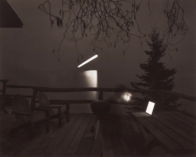 Full Moon Rising Over Beaver Bay (TV05105) by Matthew Pillsbury