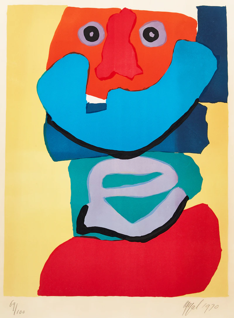 From Personnages by Karel Appel