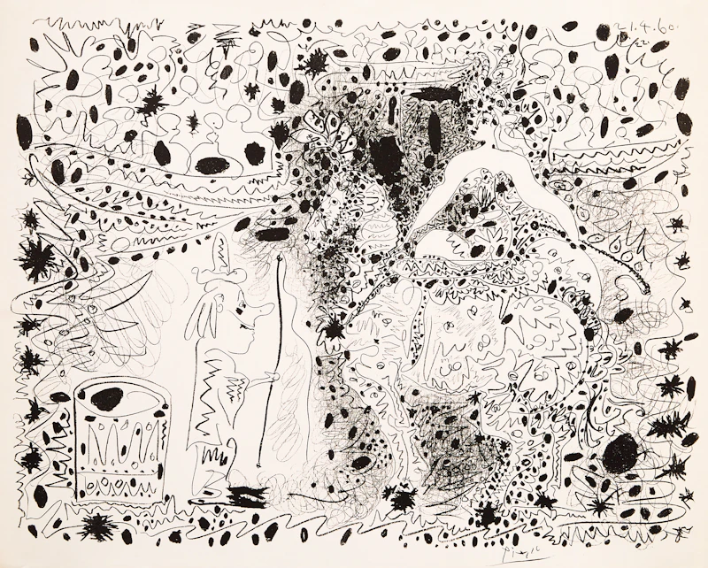 L’Écuyere (Bloch 999, Mourlot 333) by Pablo Picasso