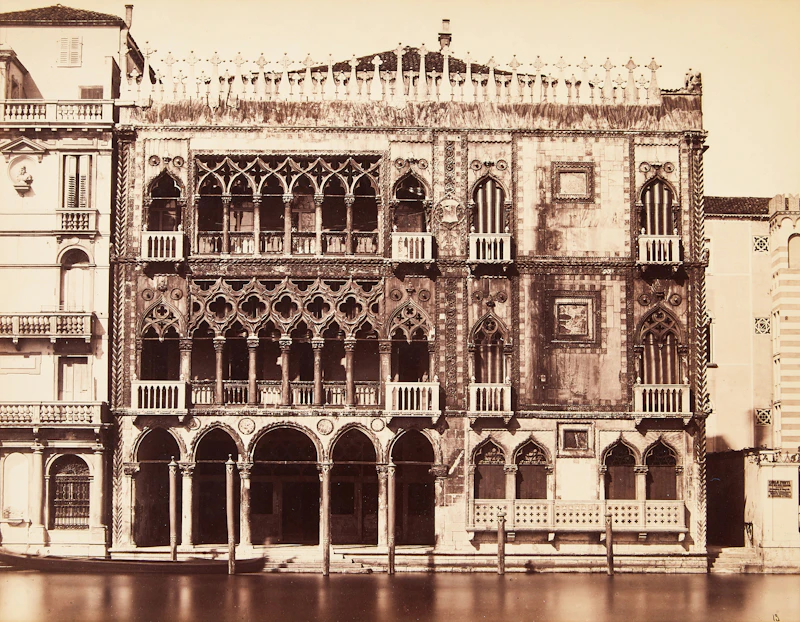 Palazzo Ca’D’oro (Palazzo Santa Sofia) by Carlo Naya